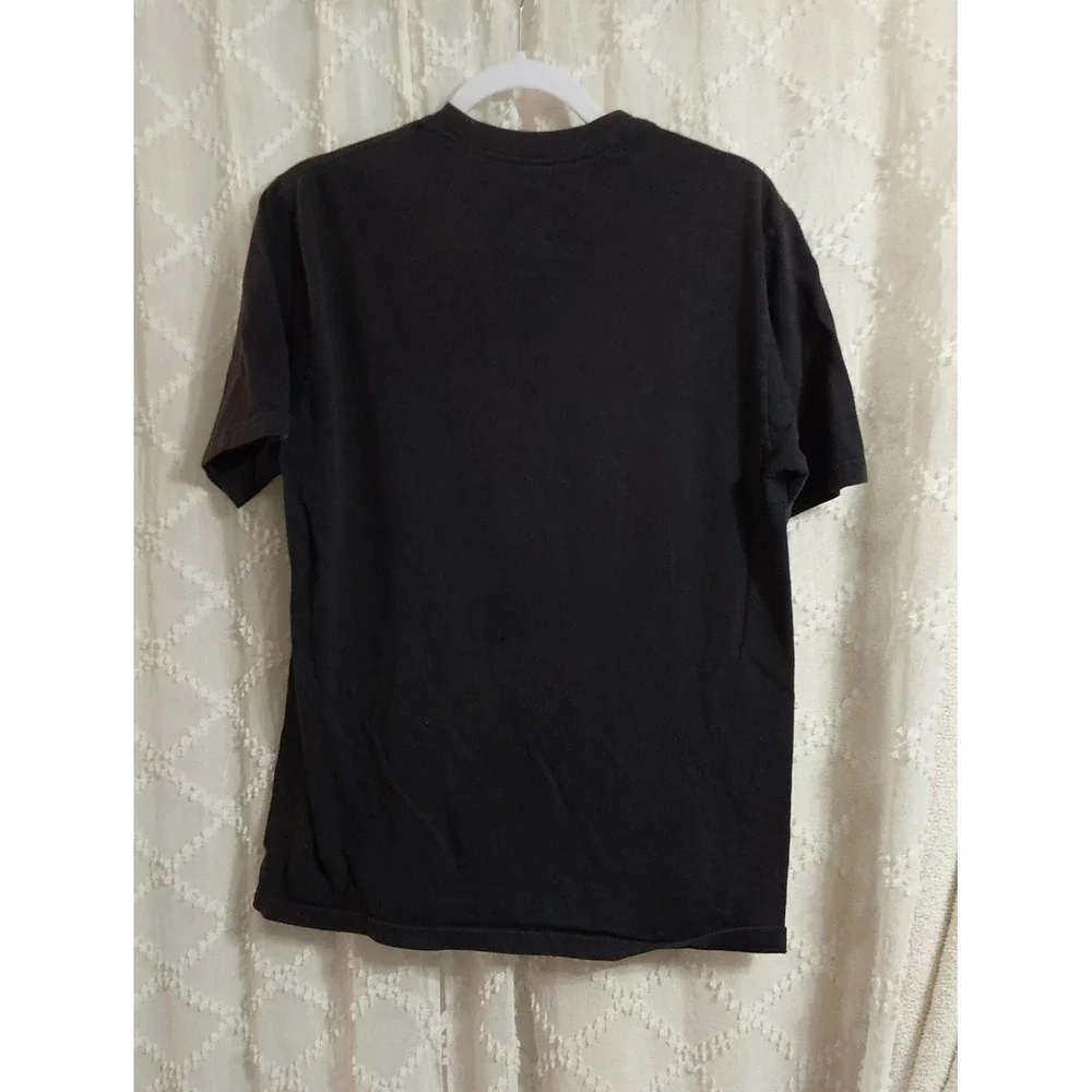 Nike Mens Graphic T-Shirt Black Camo Swoosh Logo Regular Fit Size M